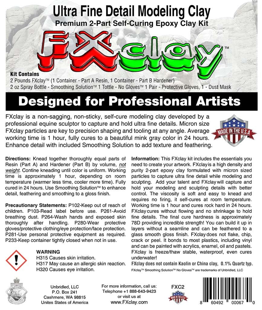 FXclay ultra fine modeling clay
